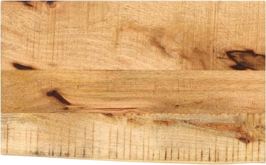VidaXL Tafelblad met natuurlijke rand 40x30x2 5 cm massief mangohout