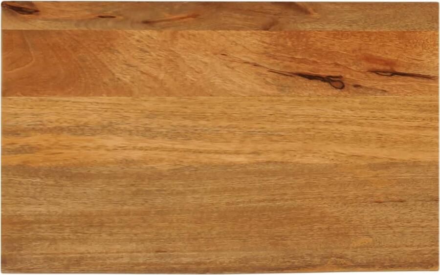VidaXL Tafelblad met natuurlijke rand 50x30x3 8 cm massief mangohout