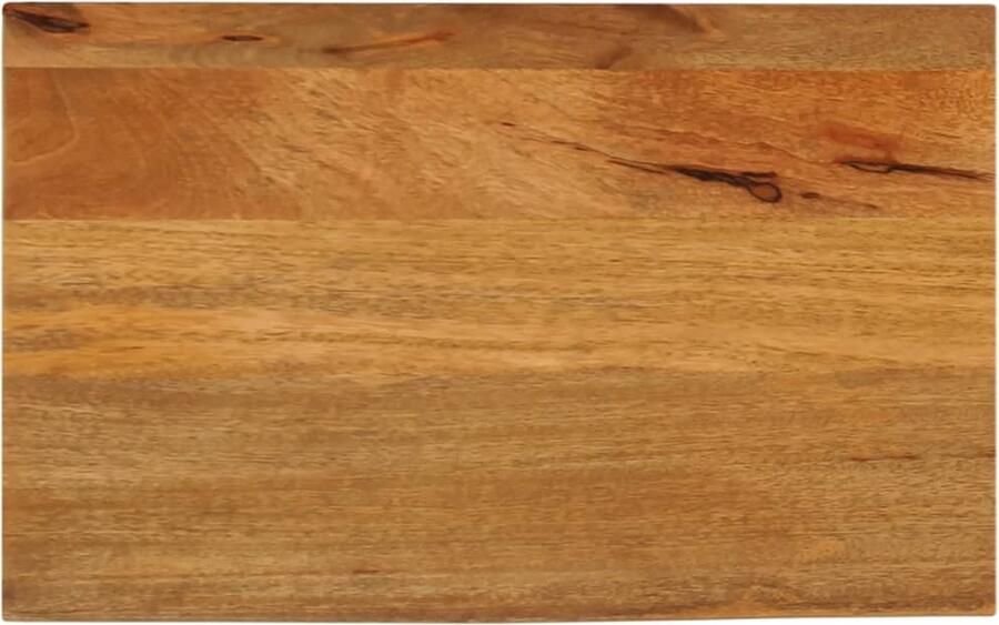 VidaXL Tafelblad met natuurlijke rand 60x30x2 5 cm massief mangohout
