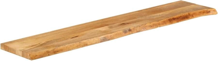 VidaXL Tafelblad Natuurlijke Rand 160x30x3 8 cm