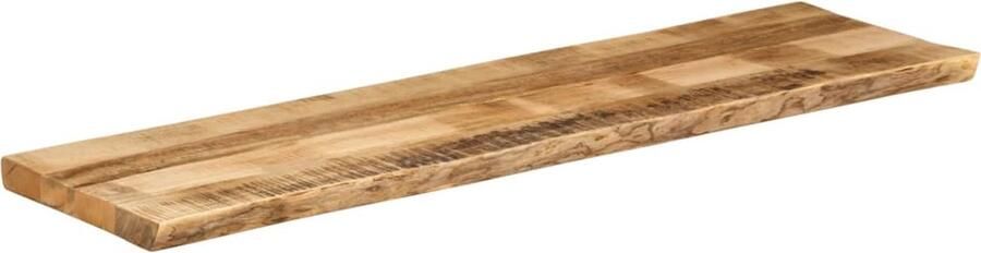 VidaXL Tafelblad Natuurlijke Rand 160x40 cm Tafelblad Mangohouten Tafelblad Houten Tafelblad Vintage Tafelblad Landelijk Tafelblad