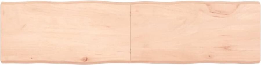 VidaXL Tafelblad Massief Eikenhout 160x40cm Tafelblad Eikenhouten Tafelblad Massief Eikenhout Natuurlijkt Tafelblad Vintage Tafelblad Eetkamertafel Salontafel Bureau