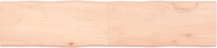 VidaXL Tafelblad Massief Eikenhout 180x40 cm Eikenhouten Tafelblad Vervangen Eikenhouten Tafel Salontafel Eetkamertafel Handmade Tafelblad Natuurlijkt Tafelblad Vintage Tafelblad