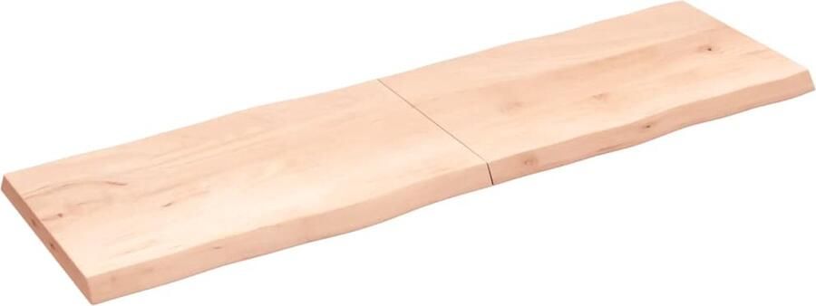 VidaXL -Tafelblad-natuurlijke-rand-200x60x(2-6)-cm-massief-eikenhout - Foto 4
