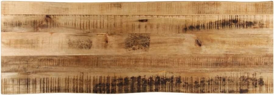 VidaXL Tafelblad Natuurlijke Rand Mangohout 120x40x2 5 cm Tafelblad Mangohout Tafel Accessoires Tweedehands Tafel Vintage Tafel