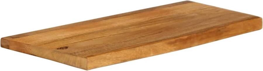 VidaXL Tafelblad Natuurlijke Rand Mangohout 70x30 cm