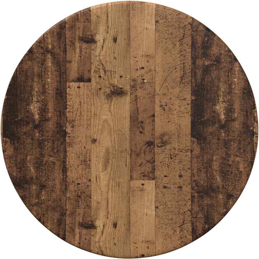 VidaXL Tafelblad Oud hout 30 x 30 x 1.5 cm Bewerkt hout