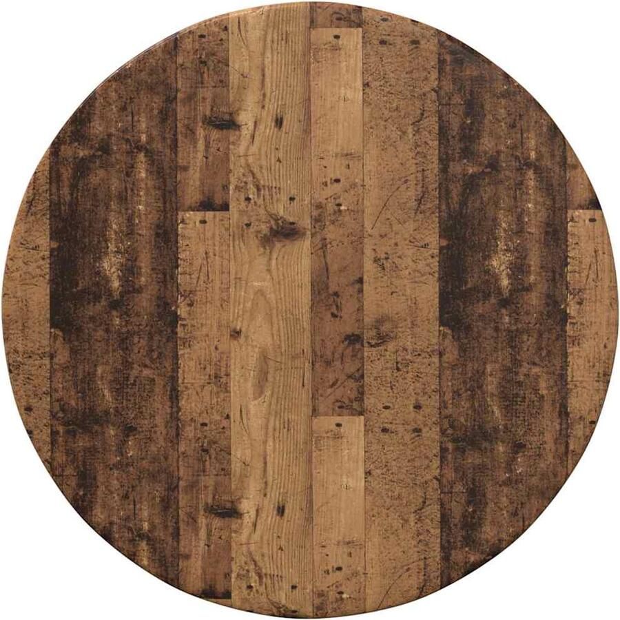 VidaXL Tafelblad Oud hout 40 x 40 x 1.5 cm Bewerkt hout
