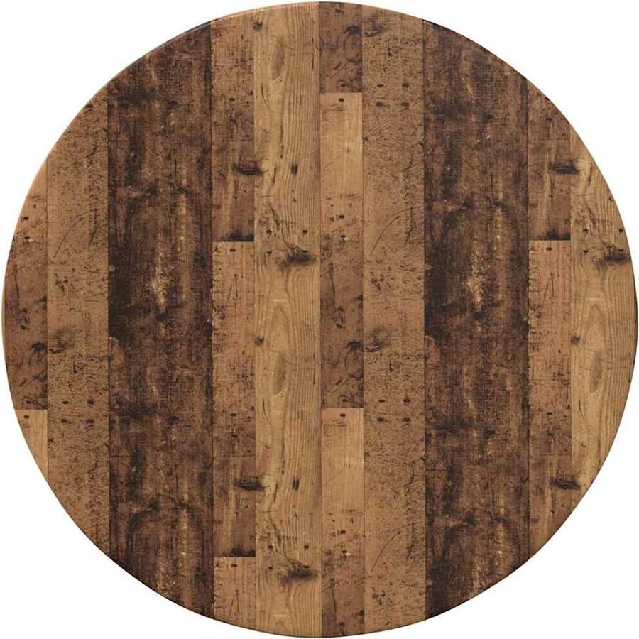 VidaXL Tafelblad Oud hout 50 x 50 x 1.5 cm Bewerkt hout