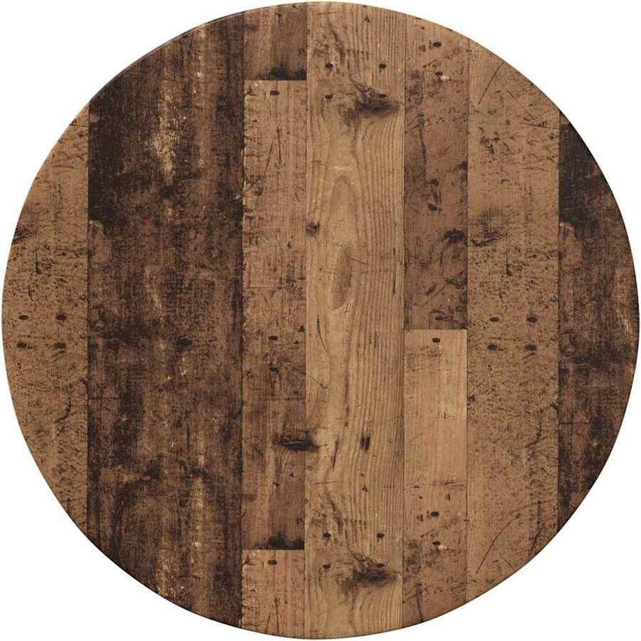 VidaXL Tafelblad Oud hout 60 x 60 x 1.5 cm Bewerkt hout