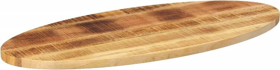 VidaXL Tafelblad Ovaal 90x40 cm Mangohout