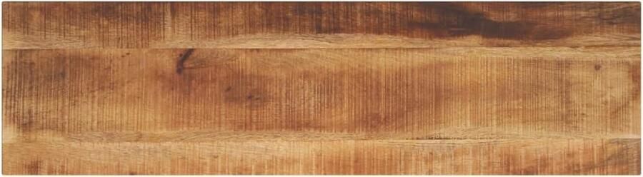 VidaXL Tafelblad rechthoekig 120x40x2 5 cm massief ruw mangohout