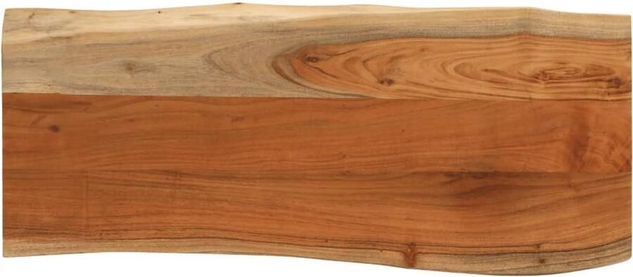 VidaXL Tafelblad Rechthoekig 100x40 cm Acaciahout Houten Tafelblad Acacia Tafelblad Vervangen Tweedehands Tafelblad Vintage Tafelblad