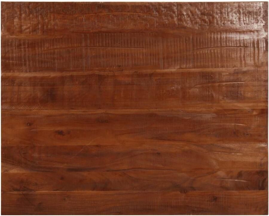 VidaXL Tafelblad Rechthoekig 100x80 cm Gerecycled Hout Houten Tafelblad Vintage Tafelblad Industrieel Tafelblad Recyceld Hout Tafellamp