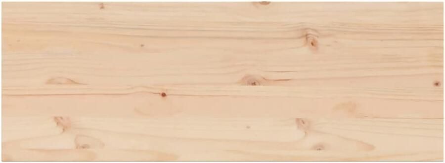 VidaXL Tafelblad Rechthoekig 110x40 cm Grenenhout Tafeltje Salontafel Tafelblad Grenenhout Rustic