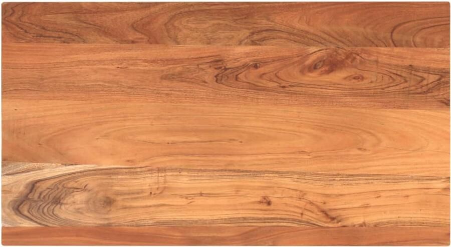 VidaXL Tafelblad Rechthoekig 110x50x2 5 cm Acaciahout Houten Tafelblad Acacia Hout Tafelblad Vervangen Bartafel Blad Bijzettafel Blad
