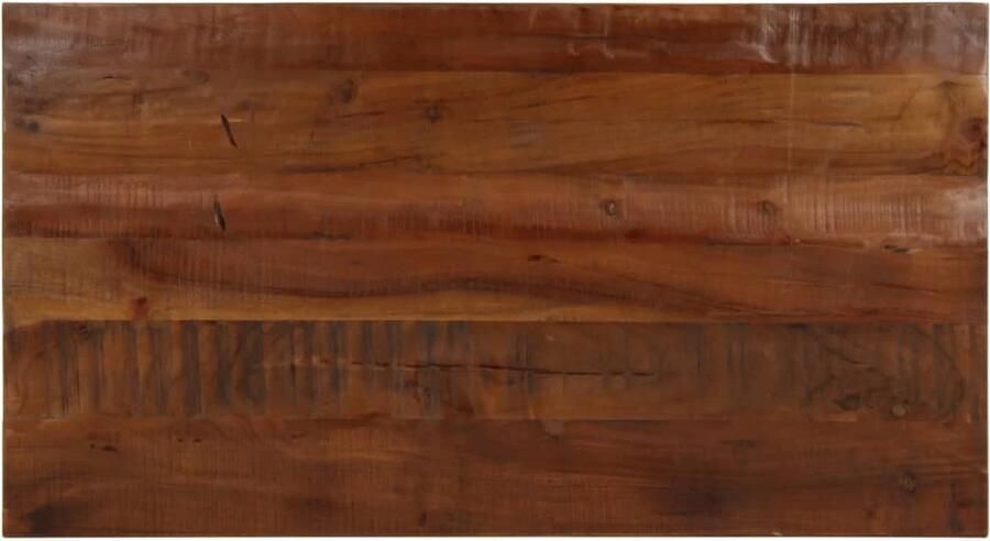 VidaXL Tafelblad rechthoekig 120x60x2 5 cm massief gerecycled hout