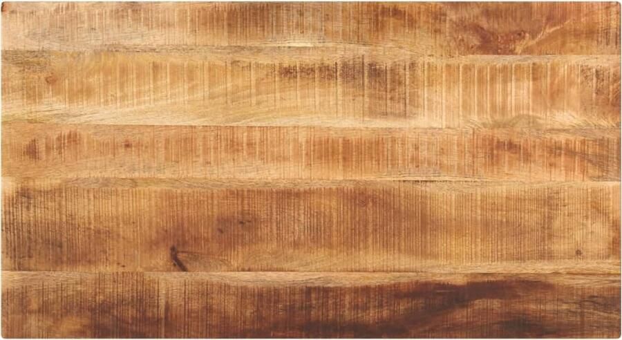 VidaXL Tafelblad rechthoekig 120x60x1 5 cm massief ruw mangohout