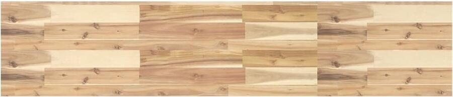 VidaXL Tafelblad Rechthoekig 140x30x4 cm Acaciahout Tafelblad Acacia Hout Massief Hout Eetkamertafel Salontafel - Foto 2