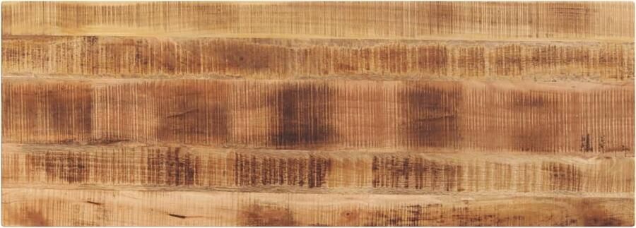 VidaXL Tafelblad rechthoekig 140x60x1 5 cm massief ruw mangohout