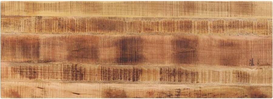 VidaXL Tafelblad rechthoekig 140x60x2 5 cm massief ruw mangohout