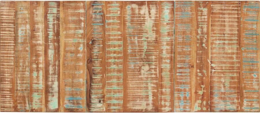 VidaXL Tafelblad rechthoekig 15-16 mm 60x140cm massief gerecycled hout Tafelblad Tafelbladen Vervangende Tafelblad Vervangende Tafelbladen