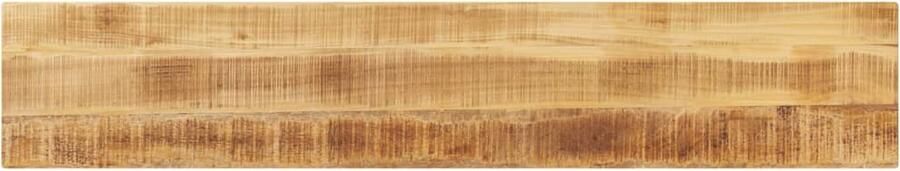 VidaXL Tafelblad rechthoekig 160x30x3 8 cm massief ruw mangohout