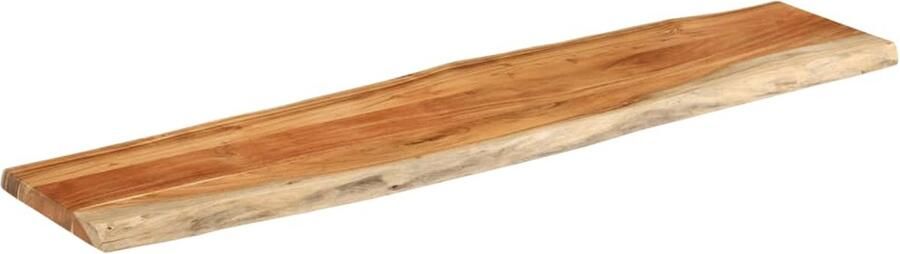 VidaXL Tafelblad Rechthoekig 160x40 cm Acaciahout Houten Tafelblad Acacia Hout Tafelblad Vervangen Bartafel Blad Salontafel Blad