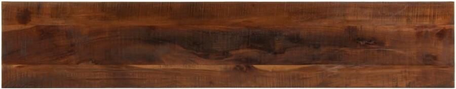 The Living Store Tafelblad rechthoekig 180x20x2 5 cm massief gerecycled hout Tafelblad Houten Tafelblad Vintage Tafelblad Landelijke Tafel Rustic Tafel