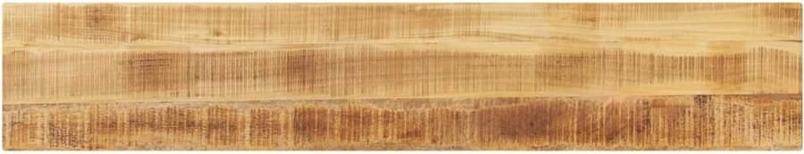 VidaXL Tafelblad rechthoekig 180x40x3 8 cm massief ruw mangohout