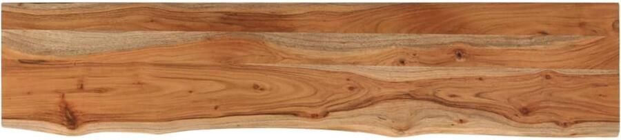 VidaXL Tafelblad 160x30x2 5 cm Acaciahout Houten Tafelblad Acacia Hout Tafelblad Vervangen Salontafel Blad Barkruk Blad - Foto 2