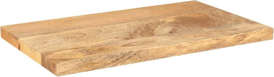 VidaXL Tafelblad Rechthoekig 50x40 cm Mangohout