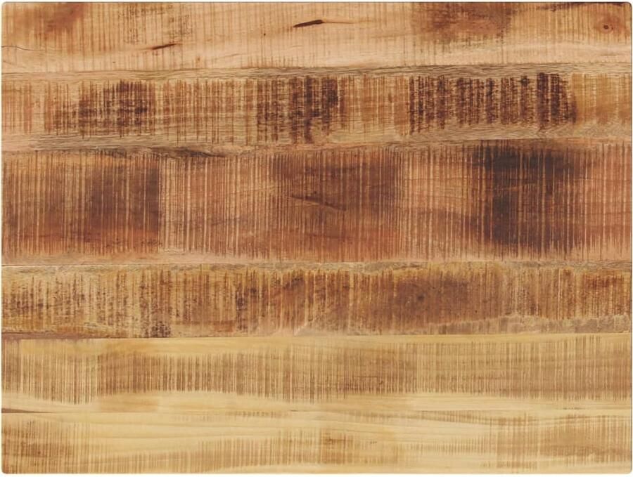 VidaXL Tafelblad rechthoekig 80x60x3 8 cm massief ruw mangohout