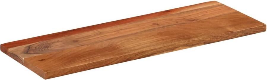 VidaXL Tafelblad Rechthoekig 80x40x2 5 cm Acaciahout Houten Tafelblad Acacia Tafellaag Eetkamertafel Blad Rustic Design Vintage Tafel