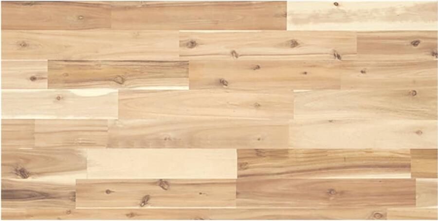 VidaXL The Living Store Tafelblad rechthoekig 100x40x4 cm massief acaciahout Tafelblad Acacia Houten Tafelblad Rechte Tafelblad Vintage Tafelblad Eetkamertafel Blad - Foto 2