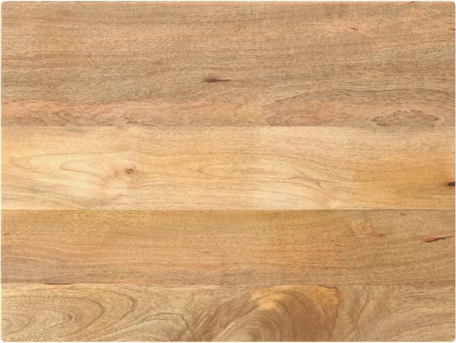 VidaXL Tafelblad rechthoekig 80x50x2 5 cm massief mangohout