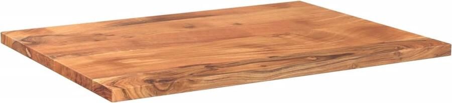 VidaXL Tafelblad Rechthoekig 80x70x2 5 cm Acaciahout Houten Tafelblad Acacia Tafelblad Vervangen Rustic Design Bartafel Blad