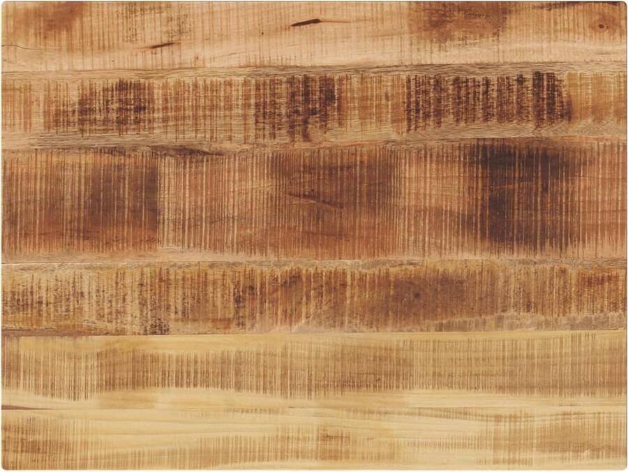 VidaXL Tafelblad rechthoekig 80x50x3 8 cm massief ruw mangohout