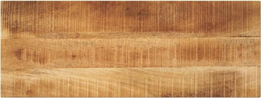 VidaXL Tafelblad rechthoekig 80x30x3 8 cm massief ruw mangohout