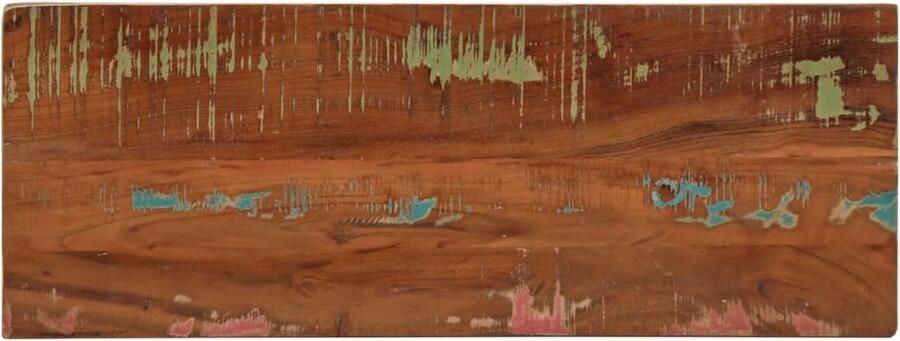 VidaXL Tafelblad rechthoekig 80x30x3 8 cm massief gerecycled hout