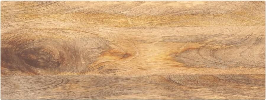VidaXL Tafelblad rechthoekig 80x40x2 5 cm massief mangohout