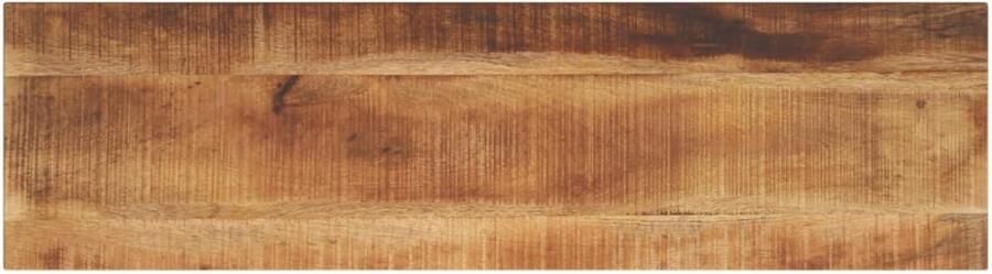 VidaXL Tafelblad Rechthoekig Mangohout 100x20 cm Mangohouten Tafelblad Vervangen Rustiek Interieur Vintage Tafel Eetkamertafel