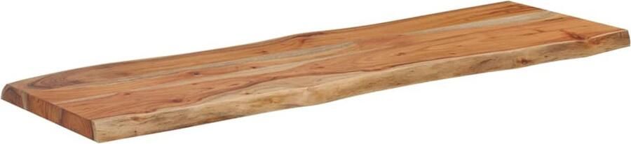 VidaXL -Tafelblad-rechthoekig-natuurlijke-rand-110x40x2 5-cm-acaciahout