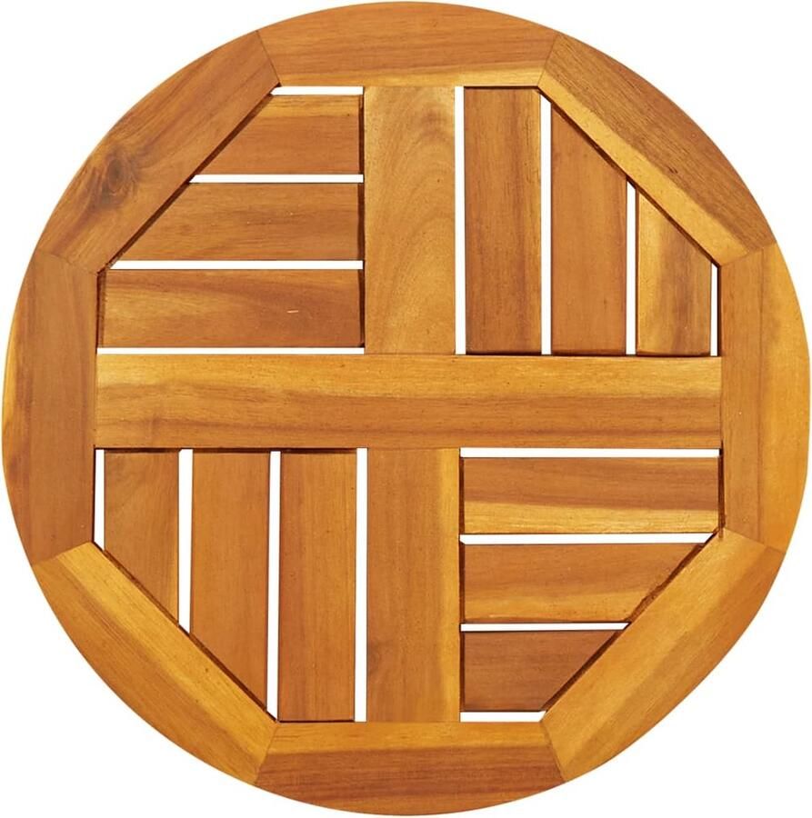 VidaXL Tafelblad rond Ø 40x2 cm massief acaciahout