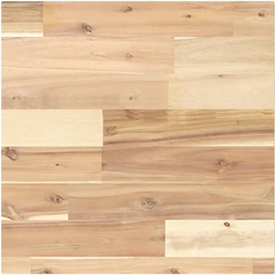 VidaXL Tafelblad vierkant 40x40x2 cm massief acaciahout - Foto 2