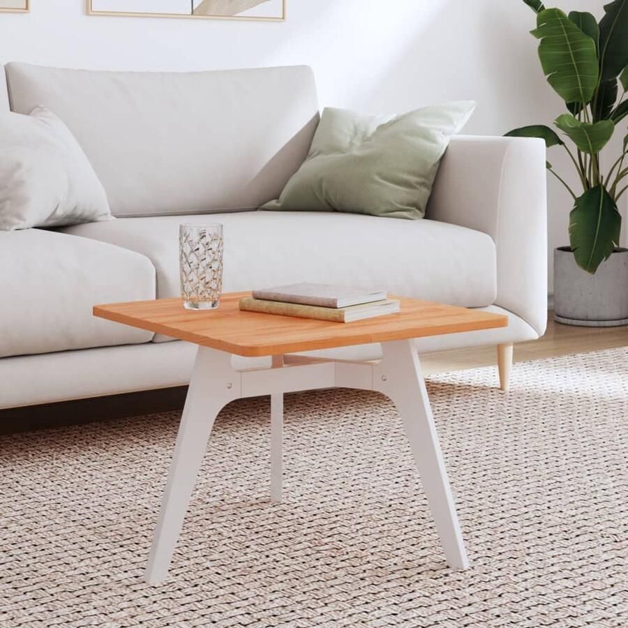 VidaXL Tafelblad Vierkant 50x50x1 5 cm Beukenhout Houten Tafelblad Vervangen Salontafel Blad Vierkant Tafelblad Beukenhout