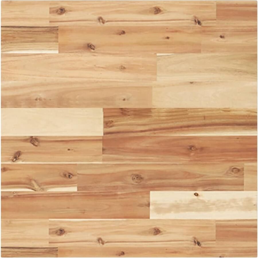 VidaXL Tafelblad vierkant 50x50x2 cm massief acaciahout