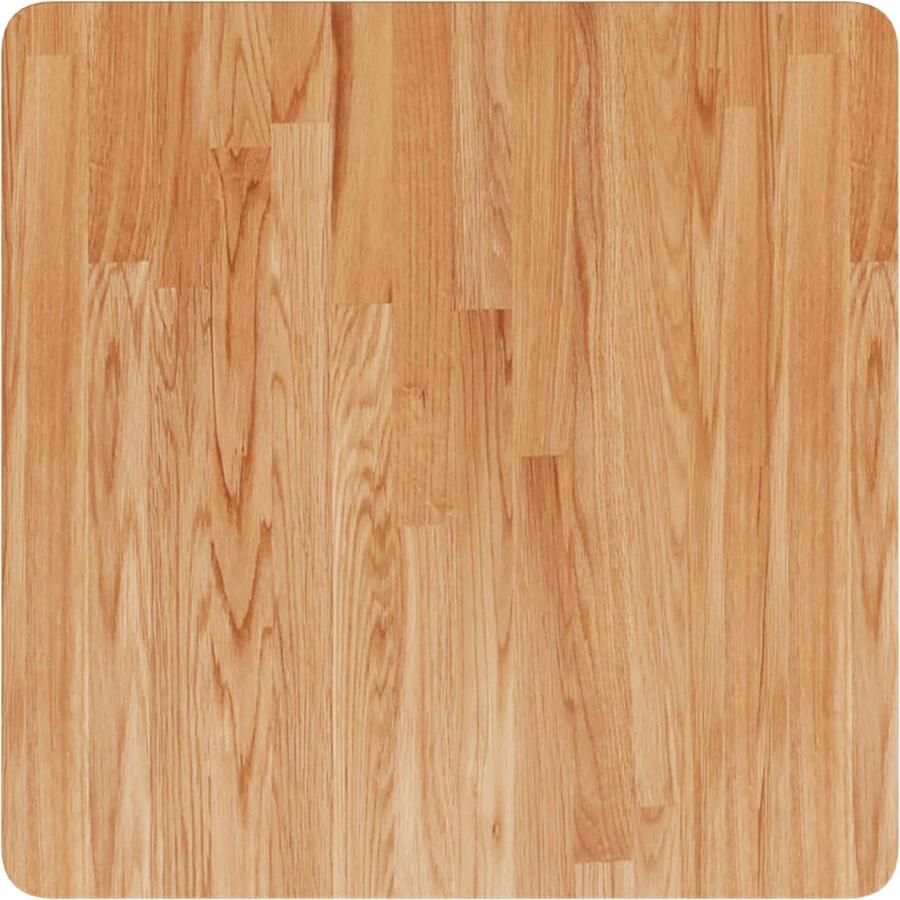 VidaXL Tafelblad Vierkant 60x60 cm Massief Eiken Eikenhouten Tafelblad Vierkant Tafelblad Rustiek Tafelblad Massief Hout Tafelblad Vintage Tafelblad Landelijke Tafelblad Keuken Tafelblad Salontafel Blad