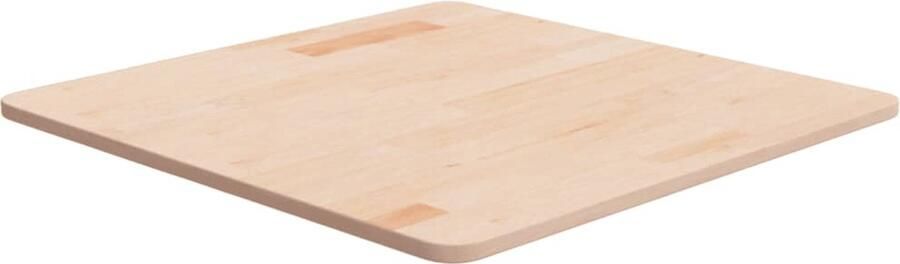 VidaXL -Tafelblad-vierkant-60x60x1 5-cm-onbehandeld-massief-eikenhout - Foto 4