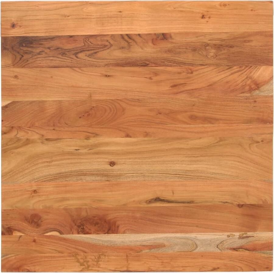 VidaXL -Tafelblad-vierkant-70x70x2 5-cm-massief-acaciahout